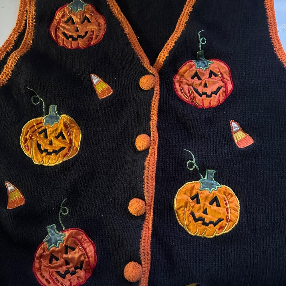 Vintage Halloween vest